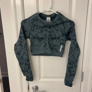 Gymshark Adapt Camo Seamless Crop